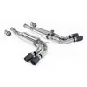 Escape cat-back Milltek SSXMZ138 para Mercedes G-Class G63 4.0 Bi-Turbo V8, colas Jet-90 de carbono - detalle