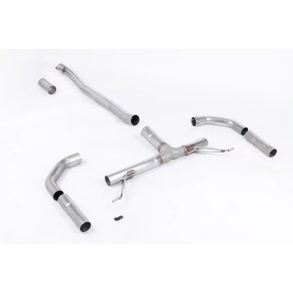 Milltek SSXMZ141 front pipe-back exhaust for Mercedes