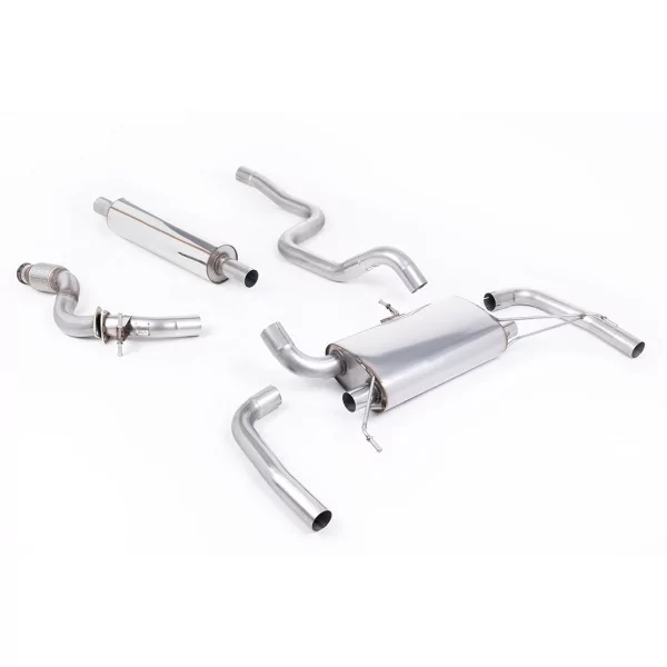 Milltek SSXPE113 cat-back exhaust for Peugeot GTI 270 Non-OPF/GPF Models