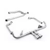 Milltek SSXPO146 full exhaust system for Porsche, titanium GT-100 tips - detail