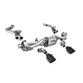 Milltek SSXPO149 for Porsche, black GT-115 tips