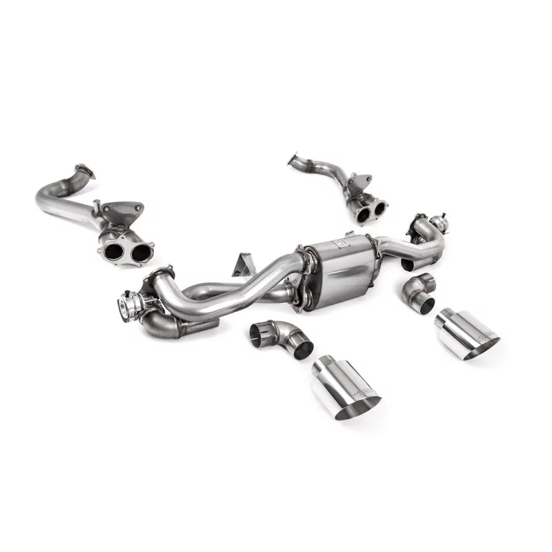 Milltek SSXPO151 pour Porsche, embouts GT-115 polis