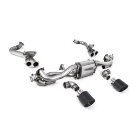 Milltek SSXPO154 pour Porsche, embouts Jet-115 carbone
