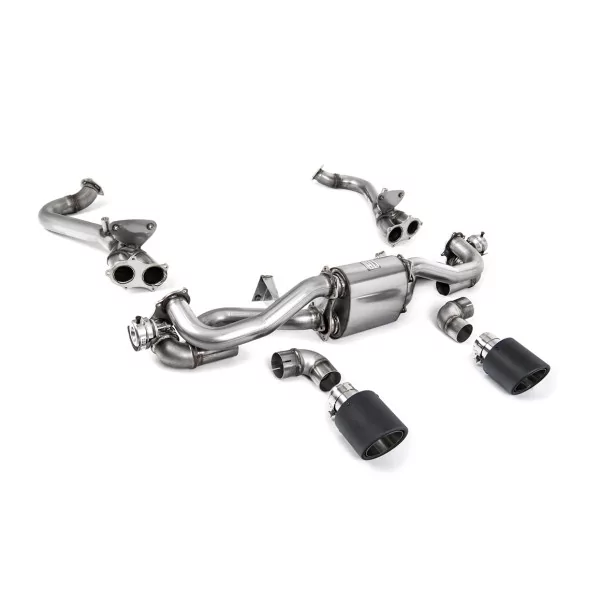 Milltek SSXPO154 pour Porsche, embouts Jet-115 carbone