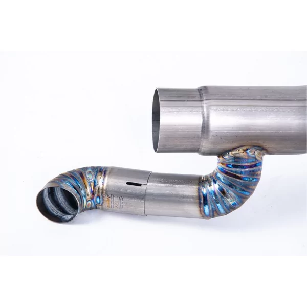 Milltek SSXPO156 para Porsche, colas de titanio - detalle