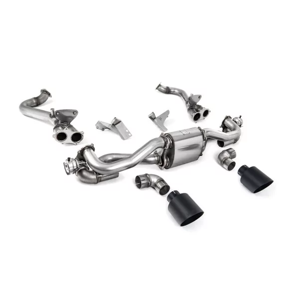 Milltek SSXPO163 for Porsche, black GT-115 tips