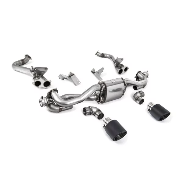Milltek SSXPO166 for Porsche, carbon Jet-115 tips