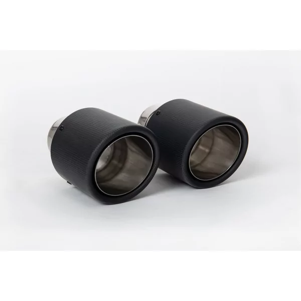 Milltek SSXPO166 for Porsche, carbon Jet-115 tips - detail