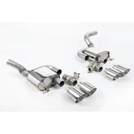 Milltek SSXPO176 rear silencer for Porsche Macan 2.9 V6 GTS & Turbo, polished GT-115 tips
