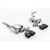 Milltek SSXPO177 rear silencer for Porsche Macan 2.9 V6 GTS & Turbo, black GT-115 tips