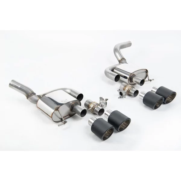 Silencieux arrière Milltek SSXPO180 pour Porsche Macan 2.9 V6 GTS & Turbo, embouts Jet-115 carbone