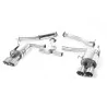 Échappement cat-back Milltek SSXSB045 pour Subaru Impreza STi & WRX STI Saloon / Sedan, embouts GT-100 titane - détail