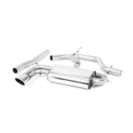 Milltek SSXSE129 cat-back exhaust for Seat Leon FR 2.0 TDi 170PS DPF