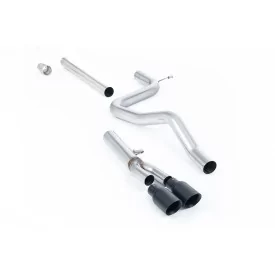 Milltek SSXSE176 cat-back exhaust for Seat Leon FR 2.0 TDI 150 SC and 5-door, black GT-80 tips
