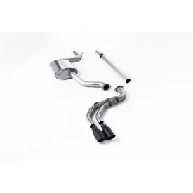 Scarico cat-back Milltek SSXSE193, terminali GT-80 neri