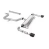 Milltek SSXSE244 cat-back exhaust for Seat Leon Cupra R 310PS, carbon Jet-100 tips