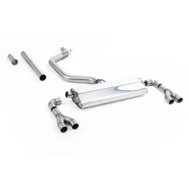 Milltek SSXSE257 particulate filter-back exhaust for Seat Leon Cupra Leon Mk4 Hatch 300ps