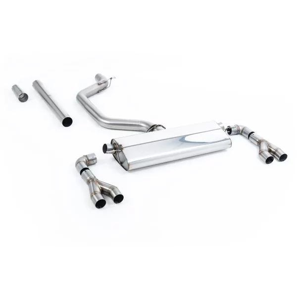 Milltek SSXSE257 particulate filter-back exhaust for Seat Leon Cupra Leon Mk4 Hatch 300ps