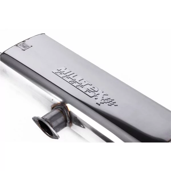 Milltek SSXSK31 particulate filter-back exhaust for Skoda Octavia vRS 1.4eTSI Hybrid 245ps Hatch & Estate - detail