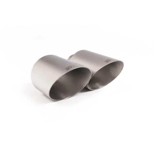 Milltek SSXSZ10 cat-back exhaust for Suzuki Swift Sport 1.4 BoosterJet, titanium GT-115 tips - detail