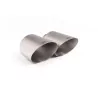 Milltek SSXSZ10 cat-back exhaust for Suzuki Swift Sport 1.4 BoosterJet, titanium GT-115 tips - detail