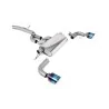 Scarico GPF-back Milltek SSXTY141 per Toyota / Lexus Supra A90 2.0 Turbo B48, terminali GT-115 in titanio bruciato