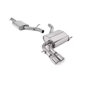 Échappement cat-back Milltek SSXVW045 pour Audi A3 2.0T FSI quattro 5 door SportBack