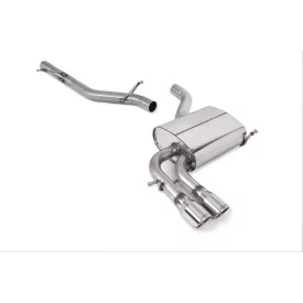 Milltek SSXVW046 cat-back exhaust for Audi A3 2.0T FSI quattro 5 door SportBack
