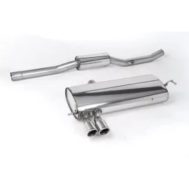 Milltek SSXVW076 cat-back exhaust for Volkswagen Golf Mk4 4-Motion V6