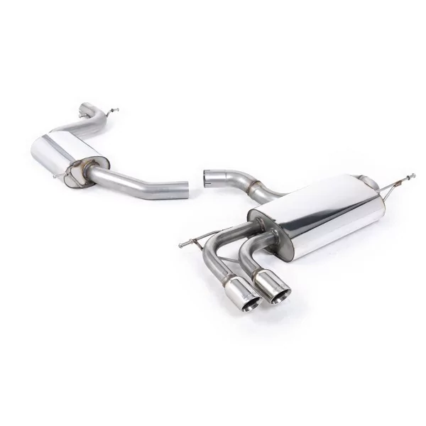 Milltek SSXVW105 cat-back exhaust for Volkswagen Scirocco GT 2.0 TSi 200PS - detail