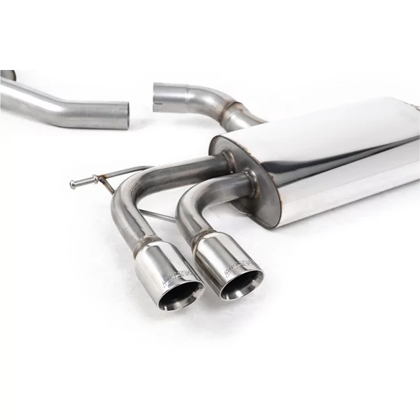 Milltek SSXVW105 cat-back exhaust for Volkswagen Scirocco GT 2.0 TSi 200PS - detail