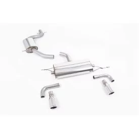 Échappement cat-back Milltek SSXVW115 pour Volkswagen Golf Mk6 GTi 2.0 TSI 210PS
