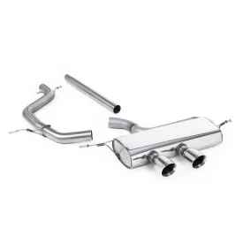 Échappement cat-back Milltek SSXVW167 pour Volkswagen Golf Mk5 2.0 TDI 140PS