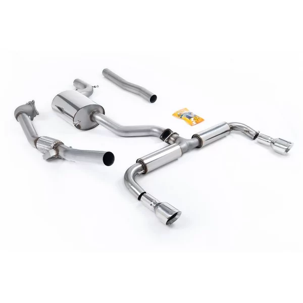 Milltek SSXVW173 turbo-back exhaust for Volkswagen Golf Mk6 GTi 2.0 TSI 210PS