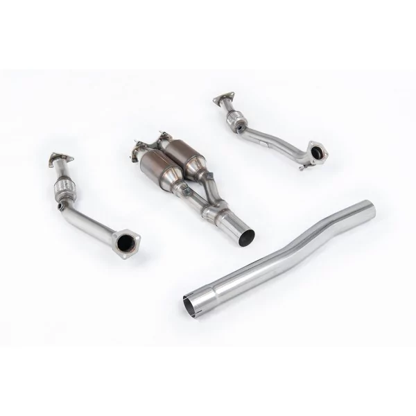 Milltek SSXVW180 hi-flow sports catalyst for Volkswagen Golf MK5 R32 3.2 V6