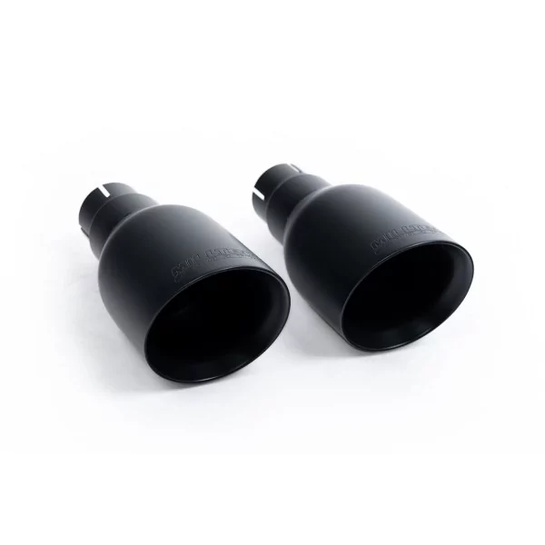 Échappement cat-back Milltek SSXVW184 pour Volkswagen Golf Mk6 GTi 2.0 TSI 210PS, embouts GT-100 noirs - détail