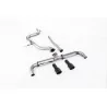 Milltek SSXVW189 particulate filter-back exhaust for Volkswagen Golf Mk6 GTD 2.0 TDI 170PS, black GT-100 tips