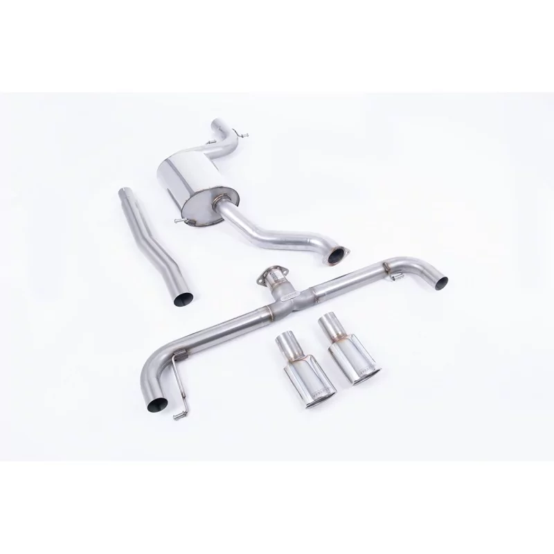 Milltek SSXVW202 cat-back exhaust for Volkswagen Scirocco R