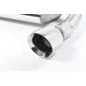 Milltek SSXVW225 cat-back exhaust for Volkswagen Golf MK7 GTi, polished GT-100 tips - detail