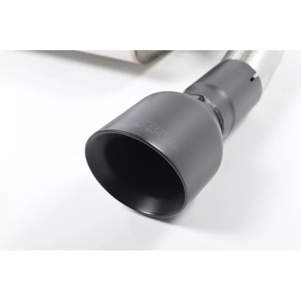Milltek SSXVW226 cat-back exhaust for Volkswagen Golf MK7 GTi, black GT-100 tips - detail