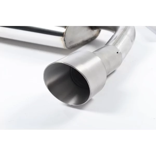Échappement cat-back Milltek SSXVW227 pour Volkswagen Golf MK7 GTi, embouts titane - détail