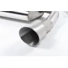 Échappement cat-back Milltek SSXVW227 pour Volkswagen Golf MK7 GTi, embouts titane - détail