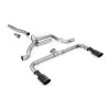 Milltek SSXVW250 cat-back exhaust for Volkswagen Scirocco GT 2.0 TSi 200PS, black oval tips