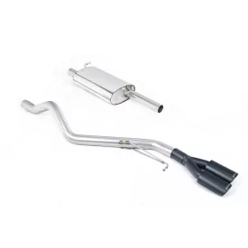 Milltek SSXVW285 pour Volkswagen Transporter / Caravelle, embouts ovales noirs