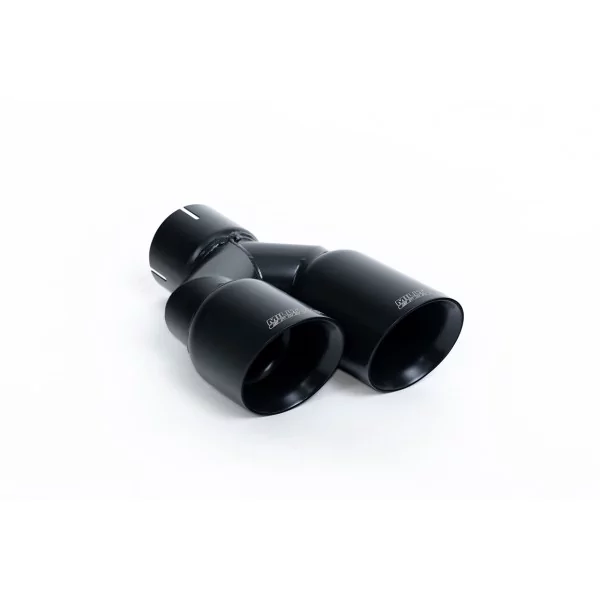 Échappement cat-back Milltek SSXVW316 pour Volkswagen Jetta Mk6 GLI 2.0 TSI, embouts GT-80 noirs - détail