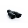 Échappement cat-back Milltek SSXVW316 pour Volkswagen Jetta Mk6 GLI 2.0 TSI, embouts GT-80 noirs - détail