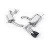 Scarico cat-back Milltek SSXVW331 per Volkswagen Golf Mk6 GT 1.4 TSI 160PS, terminali GT-80 neri