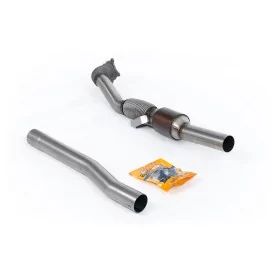 Milltek SSXVW389 Downpipe mit Sportkatalysator für Volkswagen Golf Mk5 GTi 2.0T FSI