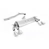 Échappement cat-back Milltek SSXVW423 pour Volkswagen Golf, embouts ovales polis - détail