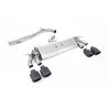 Milltek SSXVW424 cat-back exhaust for Volkswagen Golf, black oval tips - detail